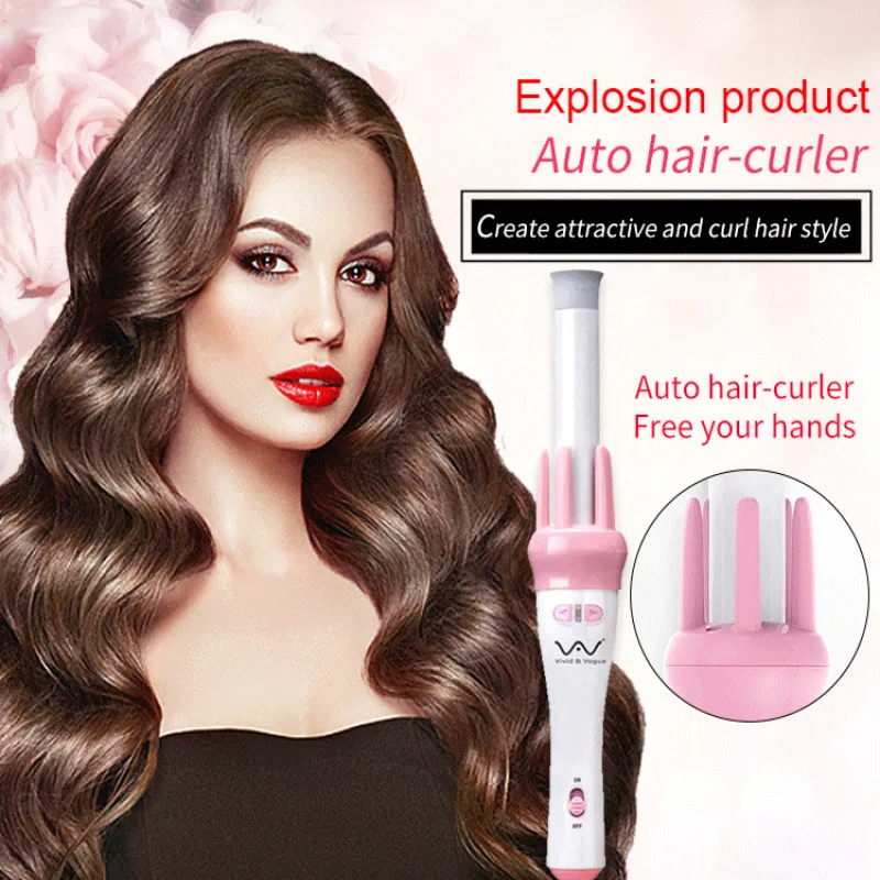 Automatic Hair Curler, Gentle on Hair, Perfect for Students' Dormitories