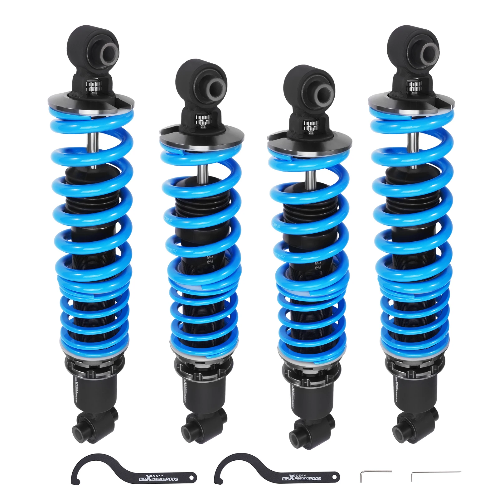 طقم دعامات تعليق كويلوفيرز قابلة للتعديل مكونة من 24 مستوى لسيارة دودج فايبر 1992-1995 #1