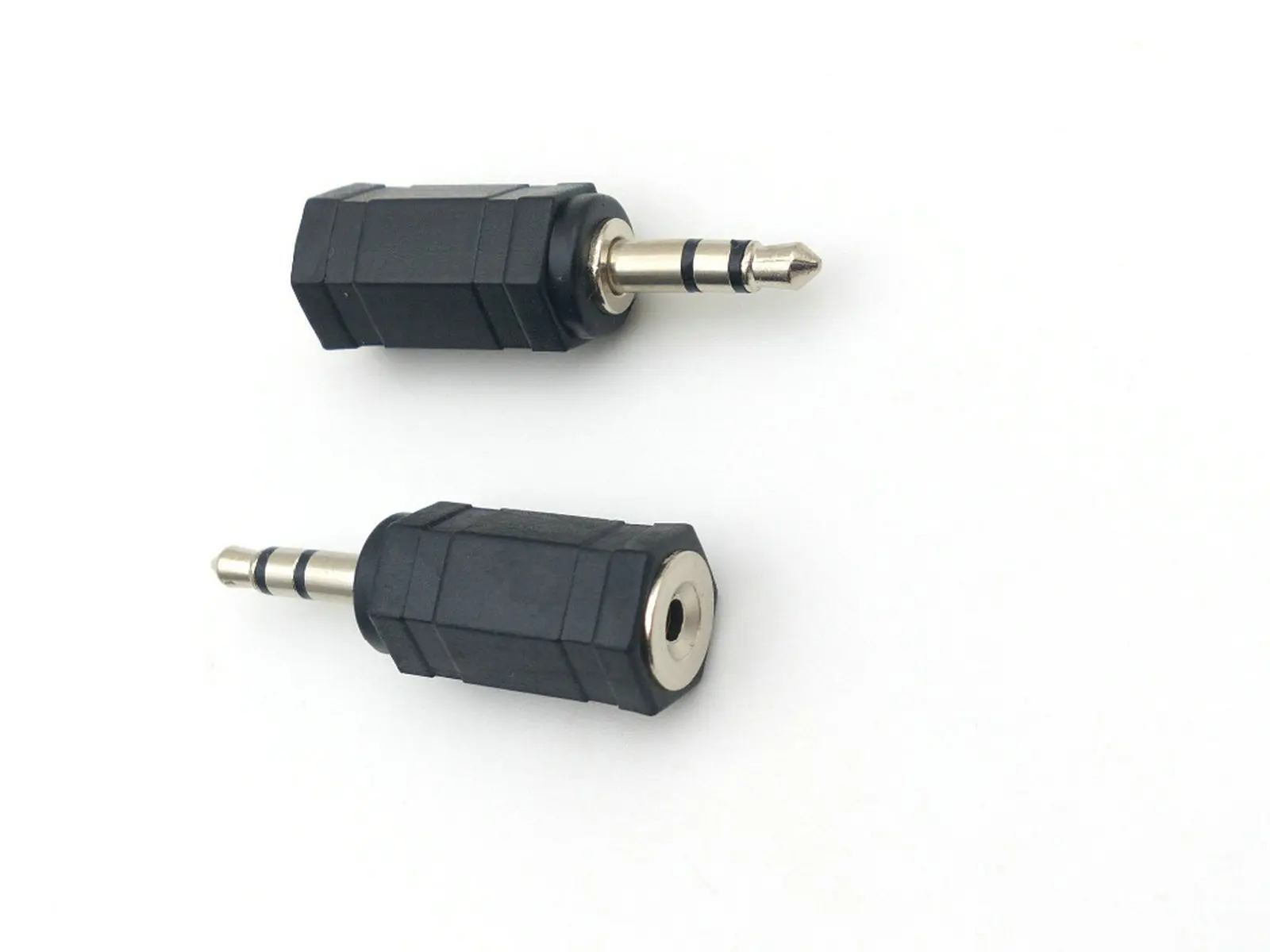 Imagem -02 - Conector Macho para 2.5 mm Fêmea Jack Conector Estéreo Adaptador 100 Peças 3.5 mm