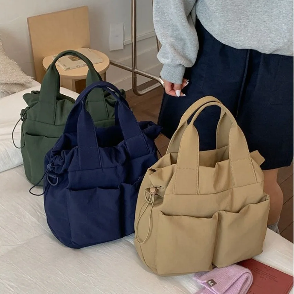 

Fashion Casual Tote Bag Large Capacity Nylon Crossbody Bag Multifunctional Handbag Women