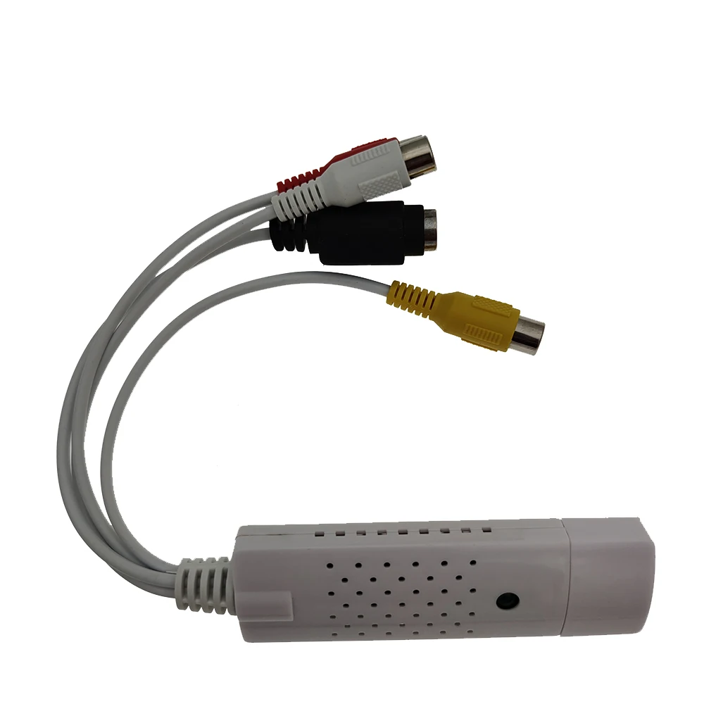 USB2.0 To RCA Audio Video Capture Card High-Quality Video And Audio Capture Card Adapter Cable For TV DVD VHS Capture Device