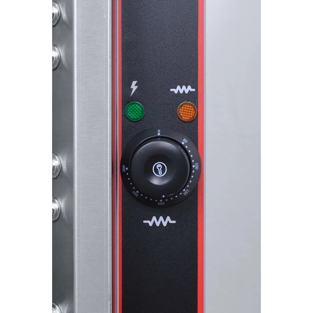 Commercial Electric Doner Kebab Shawarma Grill Machine 9.9KW 380V Professional Vertical Meat Roaster for Restaurant Catering