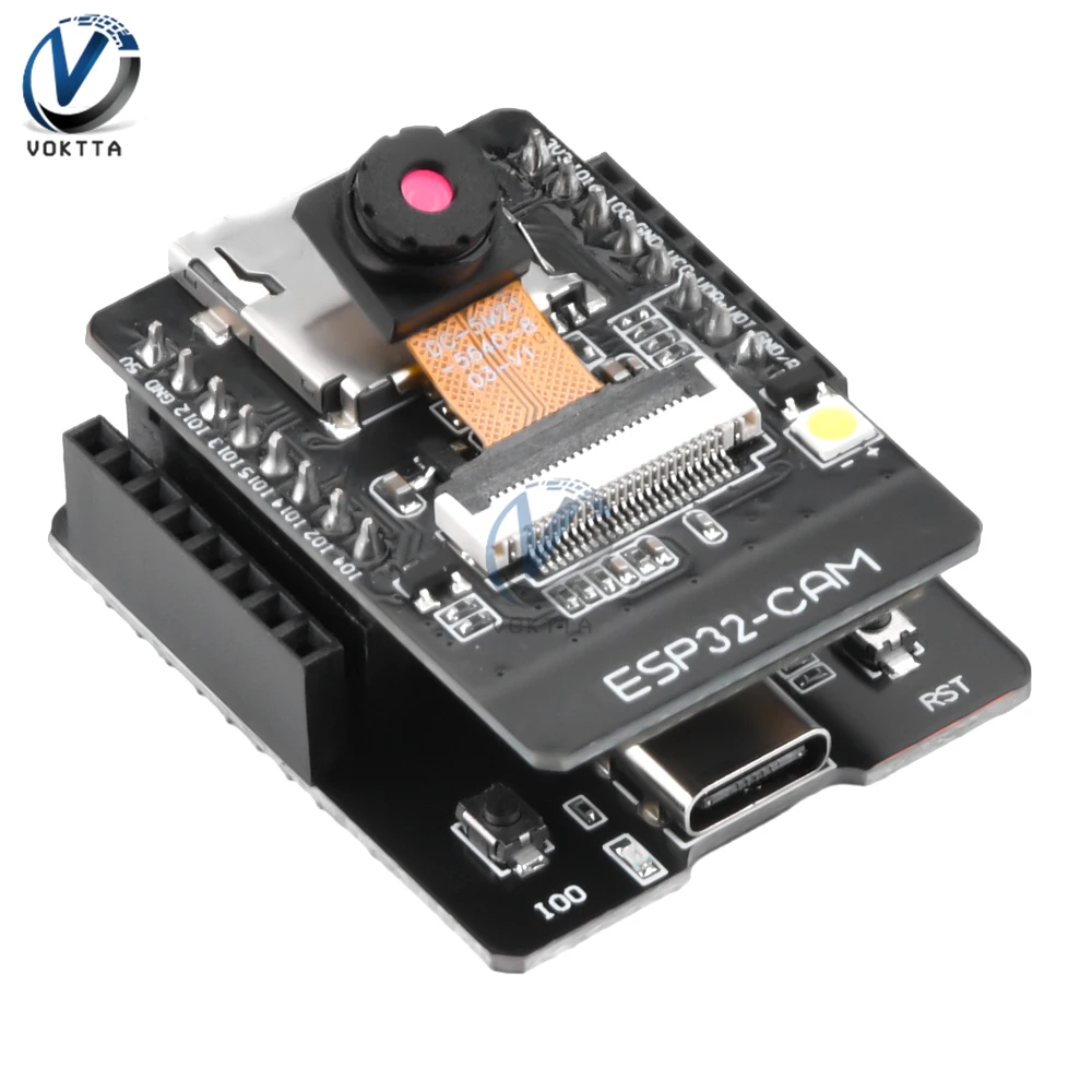 ESP32-CAM-MB Development Board Test Backboard Serial Port Burner Module CH340C Type-C Expansion Interface For WiFi Camera Module