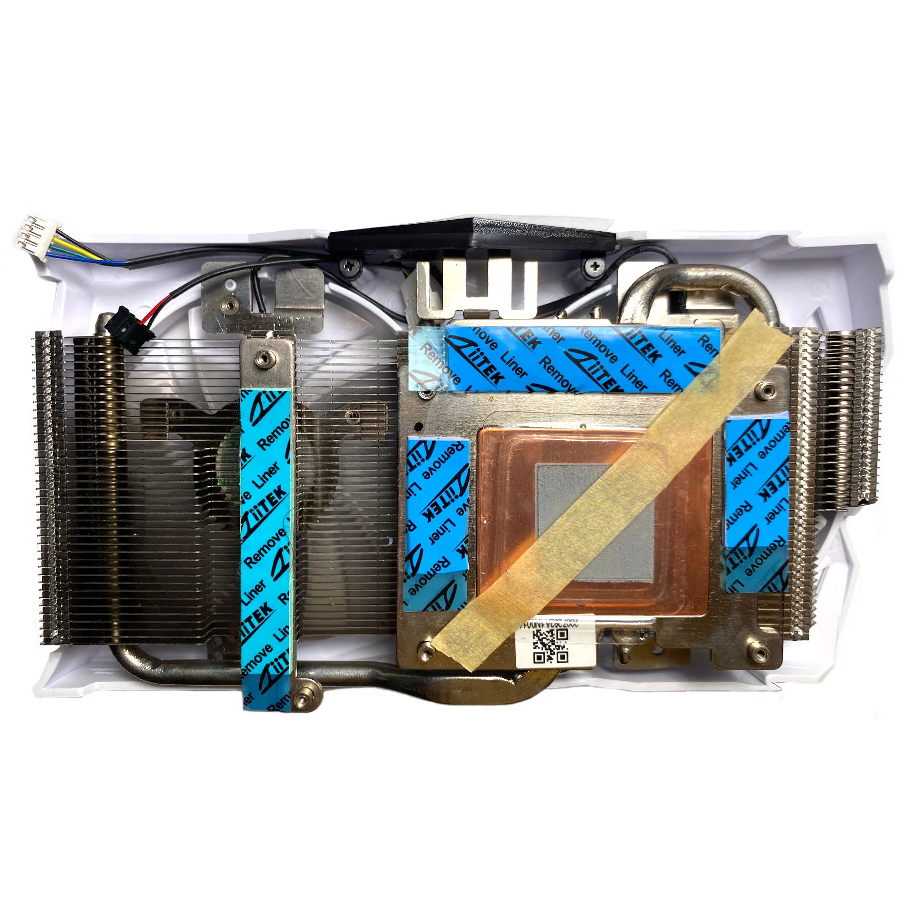 Imagem -05 - Dissipador de Calor para Zotac Gaming Geforce Rtx2060 Super oc White Edition Substituição de Placa Gráfica Painel Ventilador com Radiador Novo