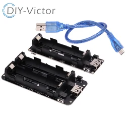 18650 Lithium Battery Shield V8 Mobile Power Expansion Board Module 5V/3A 3V/1A Micro USB For Arduino ESP32 ESP8266