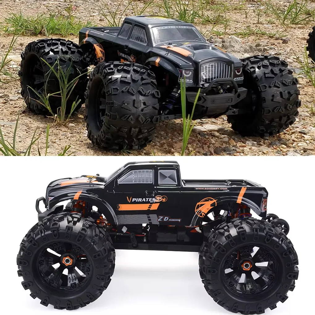 

ZD Racing 1/8 MT8 Электрический радиоуправляемый автомобиль 4WD Bigfoot Monster Truck Внедорожный гоночный высокоскоростной автомобиль с дистанционным управлением Детские подарки