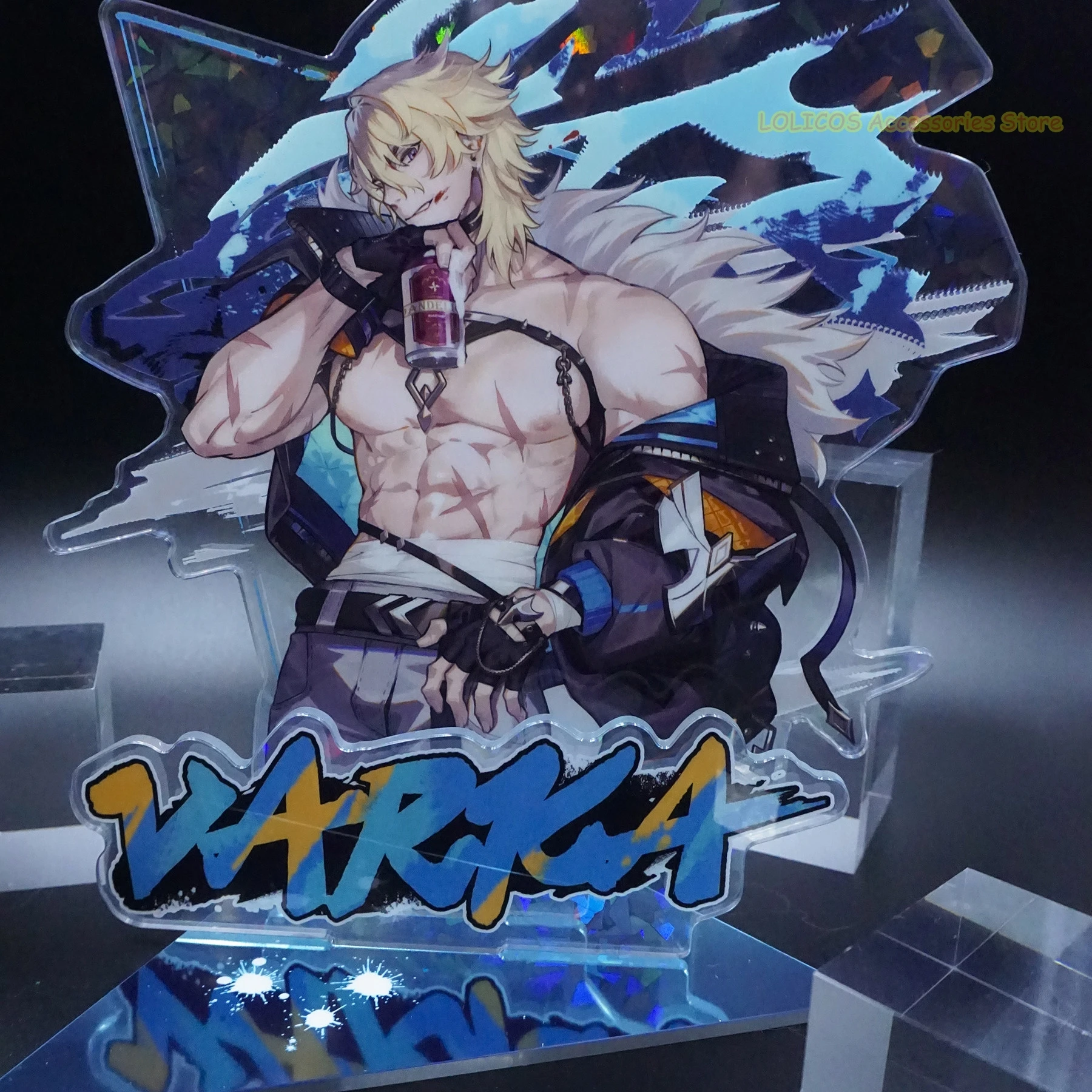 Anime Cosplay Party - Badge a tema Genshin Impact, cartolina,