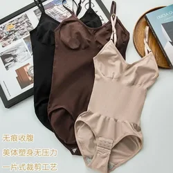 Plus Size Bodysuit Shapewear Women's Sculpting Bodysuit Body Shaping One-piece Underwear Slimming Shapewear