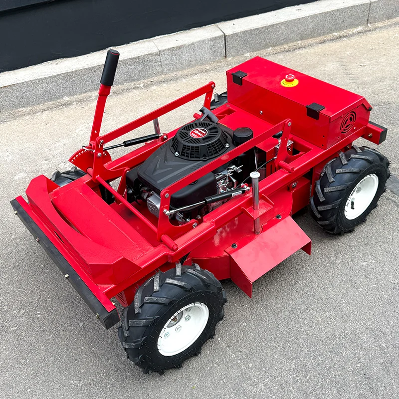 تخصيص تصميم جديد للتحكم عن بعد روبوت جزازة العشب متعددة الأغراض جزازة العشب للمزارع