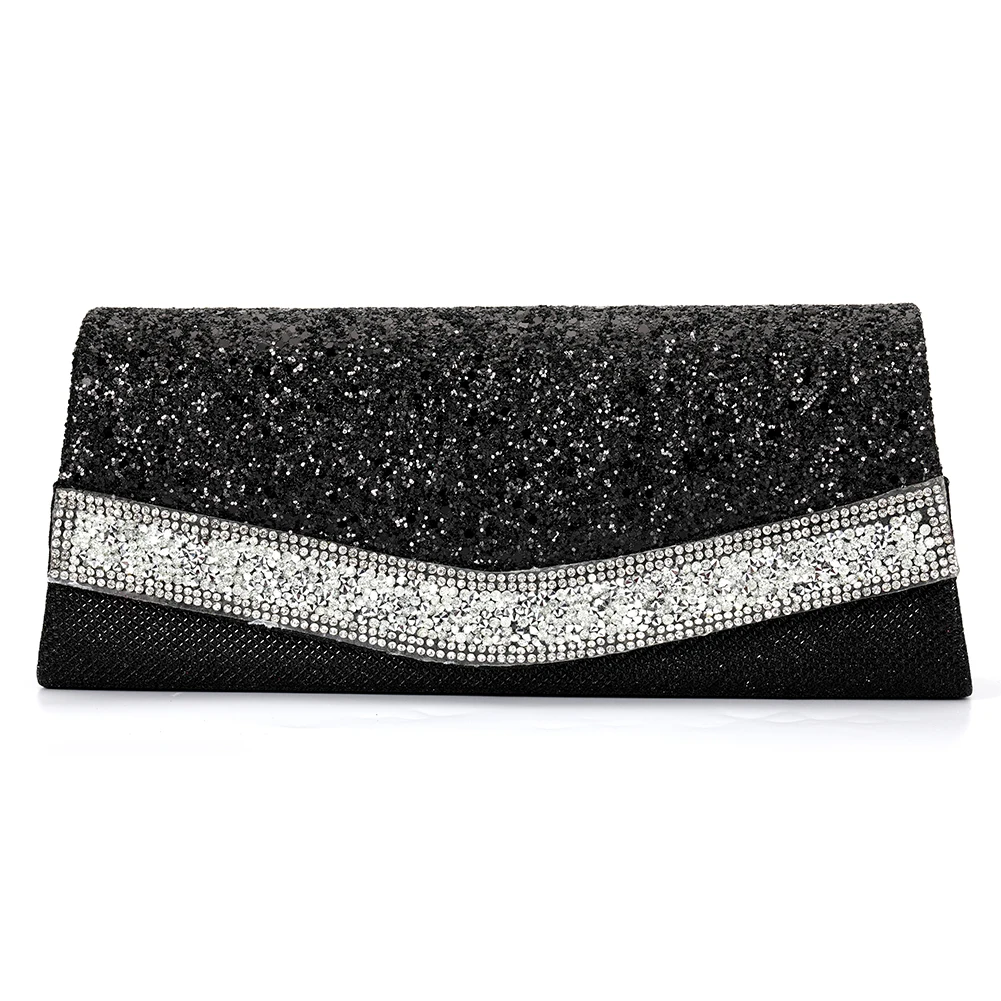 Women Evening Bag Brand Party Banquet Glitter For Ladies Wedding Clutches Handbag Shoulder Bag Chain