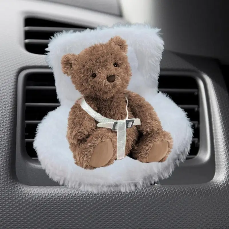 

Car Plush Doll Holder Car Seat For Plush Dolls Automotive Air Vents Clip Ornament Toy Display Decor For Sedan Automobile RV