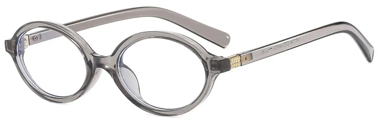 FELRES Leopard Vintage Kleine Oval Lesebrille Frauen Männer Persönlichkeit Design Anti Blaues Licht Gläser Transparent Mode Eyegalsses 4