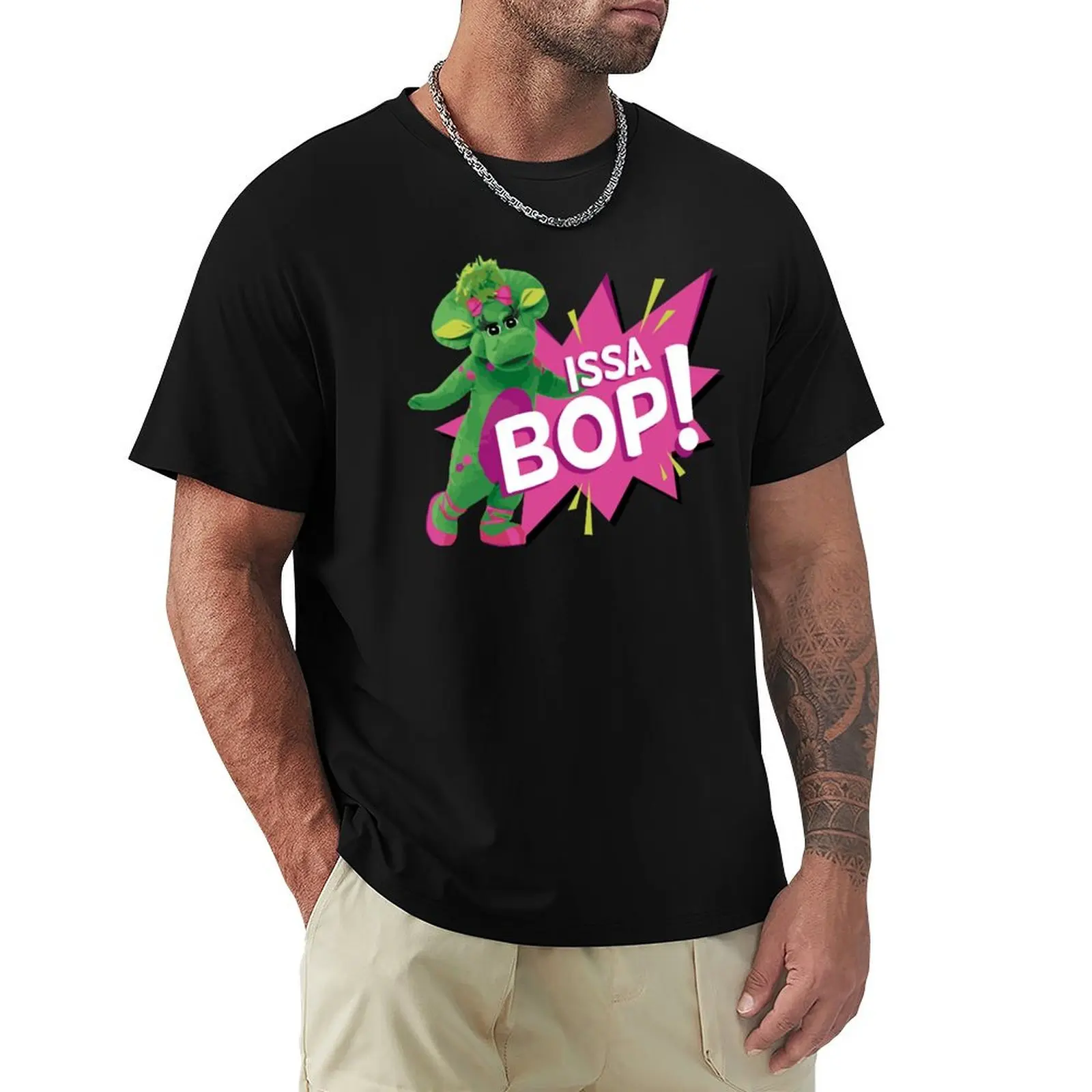 

BABY BOP - ISSA BOP T-Shirt Plus Size Basic Cotton T-Shirt
