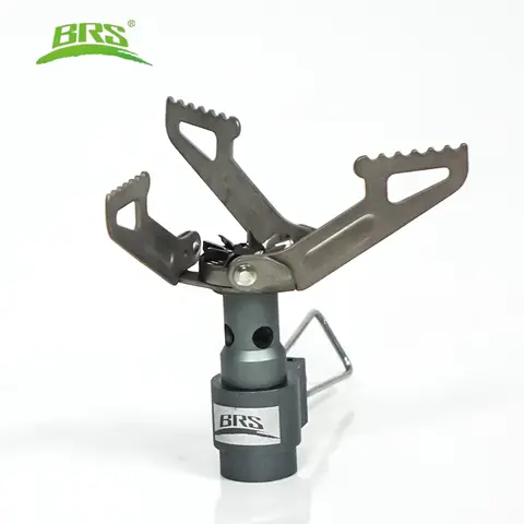 BRS 야외 가스 스토브 미니 티타늄 캠핑 가스 버너 25g 초경량 스토브 생존로 포켓 피크닉 가스 쿠커 BRS-3000T