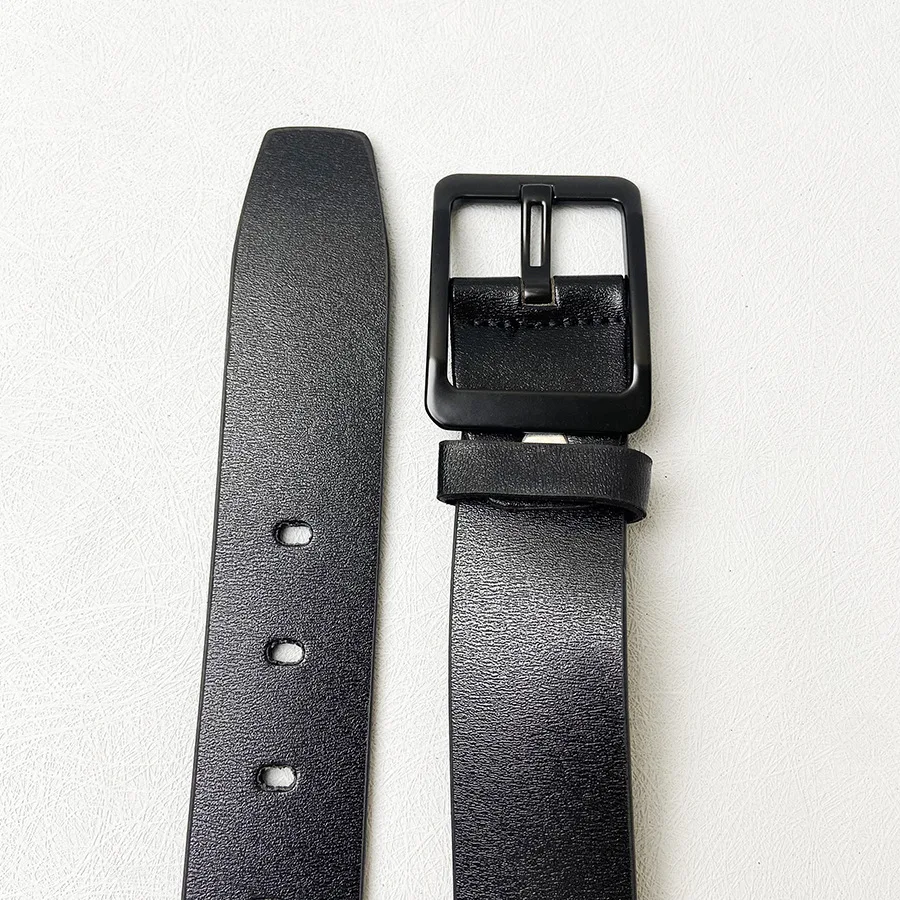 

2025 New! Vintage Men's Pin - Buckle Belt for Jeans - Fashionable & Versatile Belt for Men Luxury Designer Belt
