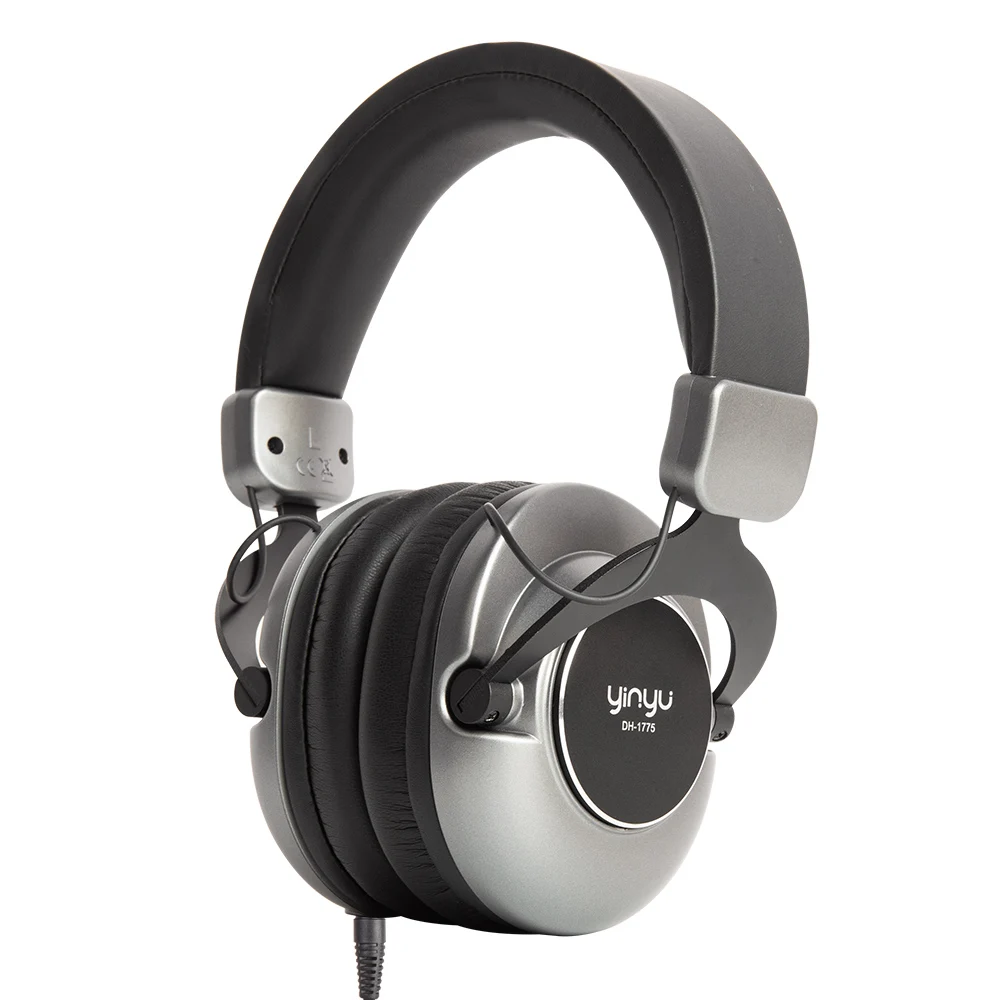 

yinyu 50mm Neodymium Studio Headphones - Professional Over-Ear Monitoring Headphones with Noise Isolation, Adjustable Headband