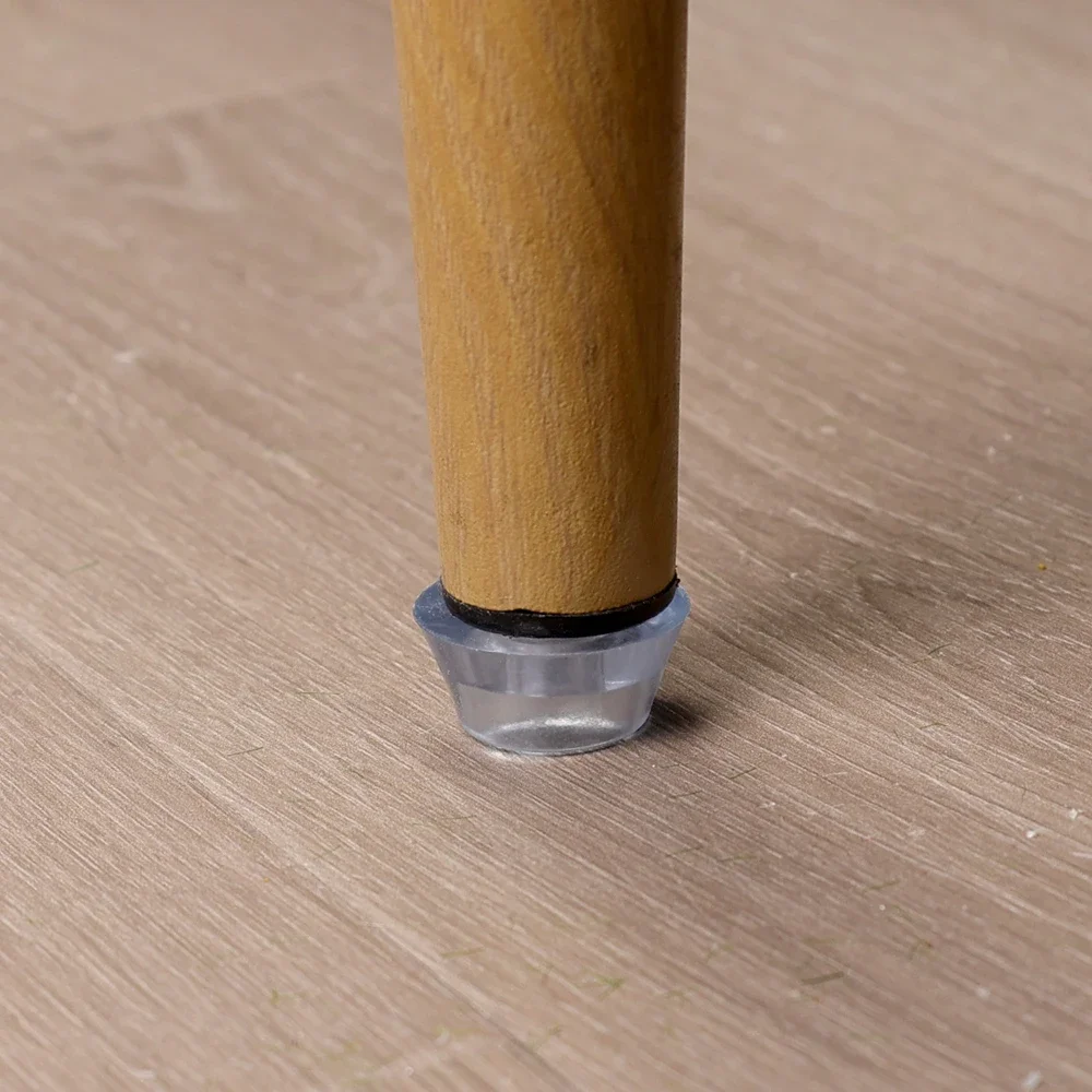 Antiderrapante Silicone Glider Móveis Pés Pads, Prego no Protetor, Mesa e Cadeiras, Proteja Mat, 20 pcs, 4pcs