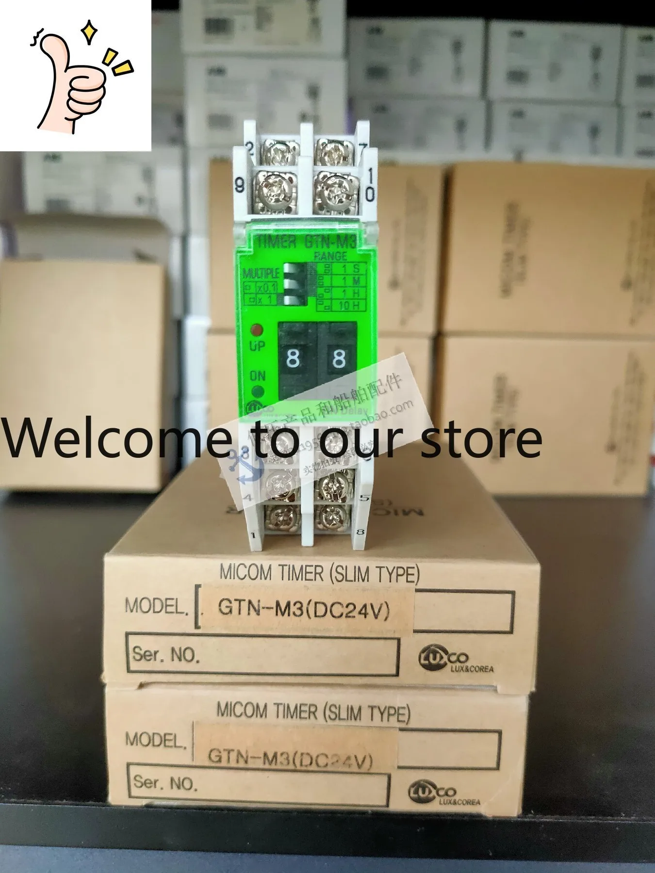 New Original And Genuine LUXCO Marine Time Relay GTN-M3/GTN-M4 For Ships