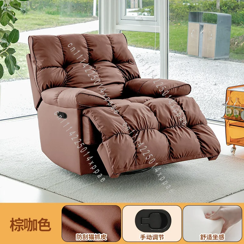 2025 New Single Electric Leisure Sofa Rocking Chair First-class Space, Super Large Cabin