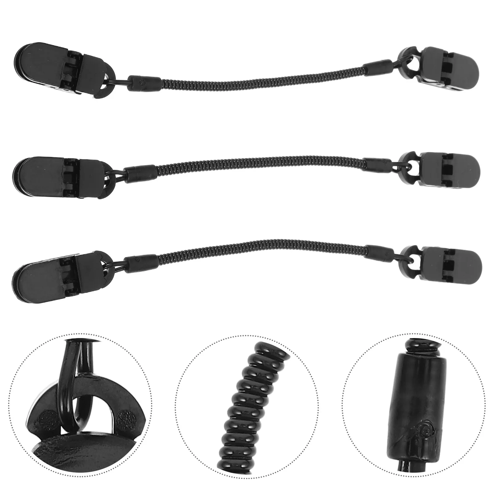 

9pcs Hat Retainer Clips Windproof Cap Strap Fasteners Fishing Hiking Camping Outdoor Sports Durable Elastic Cord Secure