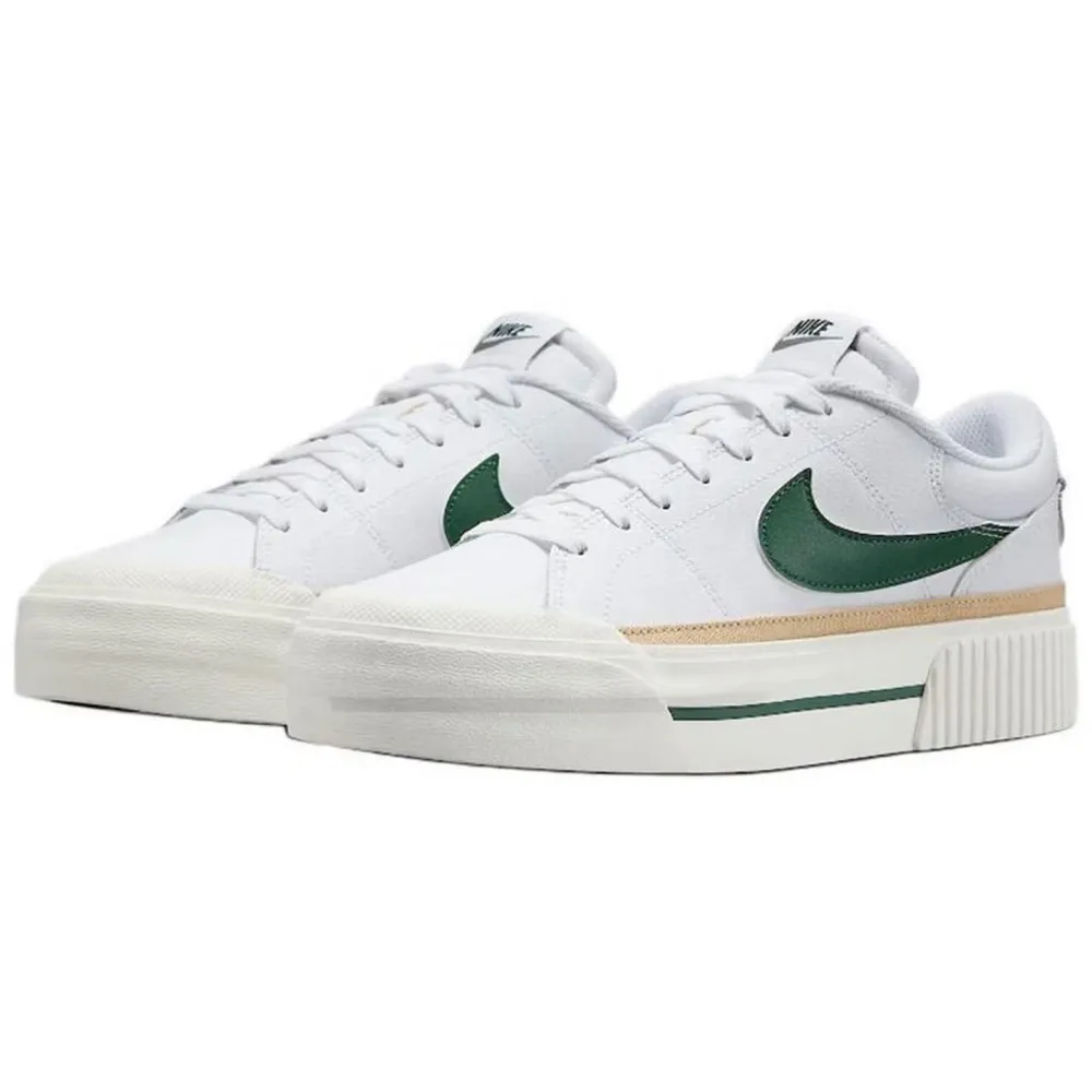 Nike Court Legacy Lift Women's Sneakers Elevated Platform Design Comfort Cushioned Durable Classic Style DM7590-107