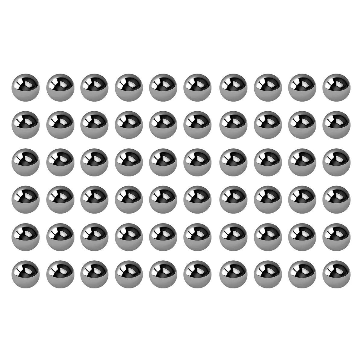 60 Pcs 4mm Dia Bicycle Steel Bearing Ball Replacement