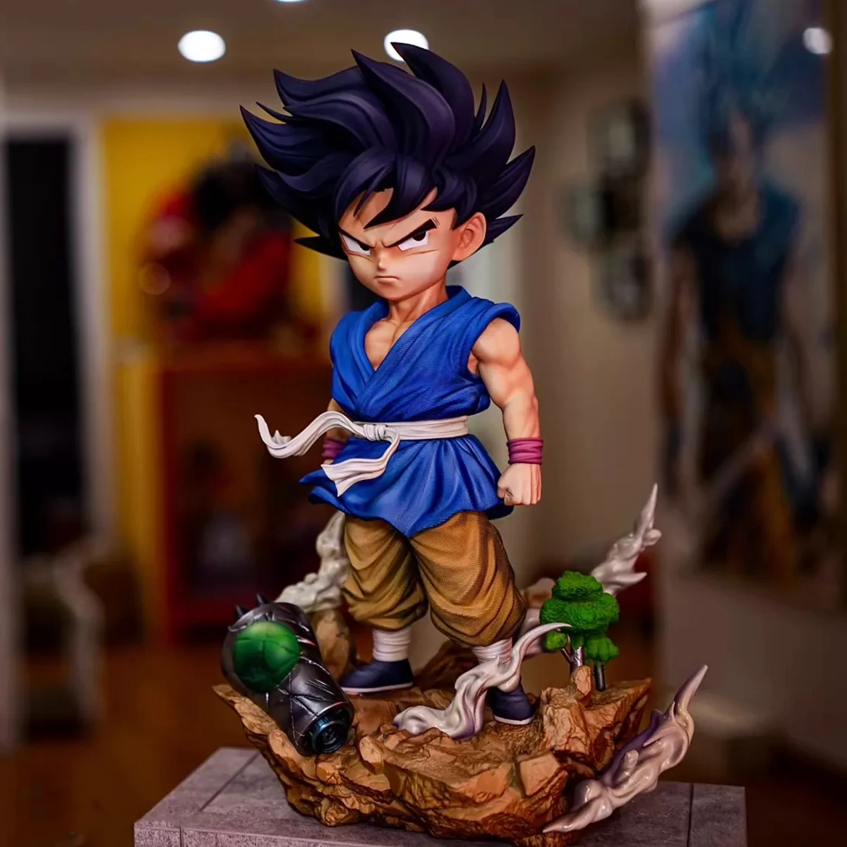 

Аниме-фигурка Dragon Ball Z: Гоку, коллекционная статуэтка из ПВХ, настольное украшение, модель, игрушка, подарок, 26 см/10,2 дюйма