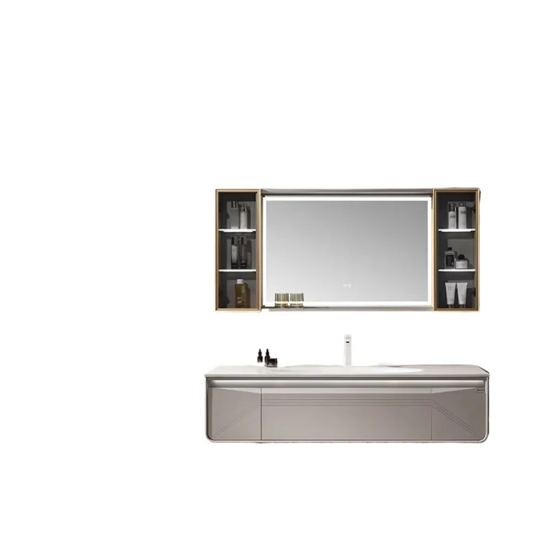 

Modern modular floating bathroom cabinet mirror hanging bathroom cabinet bathroom vanity