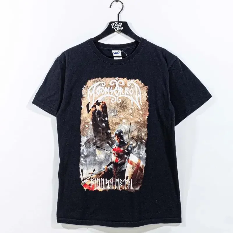 Moonsorrow Finnish Metal Band Tour T Shirt 2010 Medium Y2K Rock