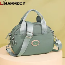 Women Casual Bolsos Messenger Bag Waterproof Nylon Shoulder Bag Large Capacity Mom Handbags Tote Crossbody Pack Sac A Main Purse