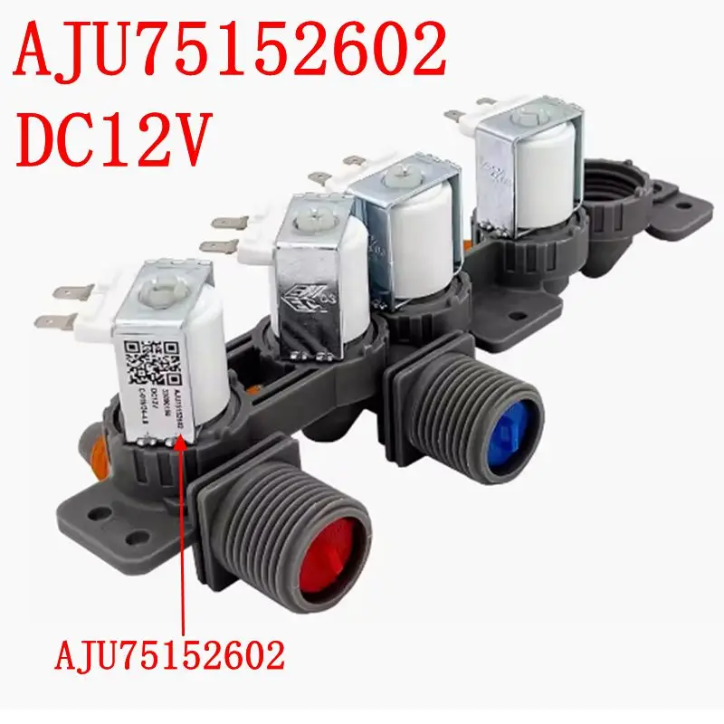 

New Electric Water Inlet Solenoid Valve For Samsung AJU75152602 Washing Machine Parts DC12V