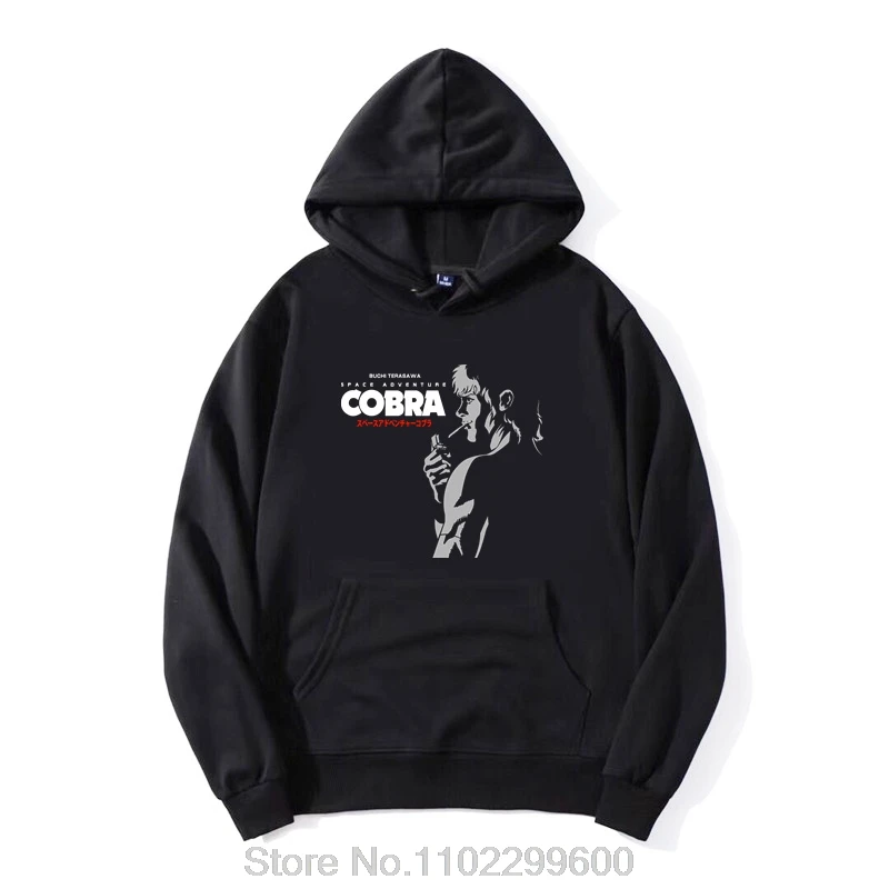 Anime Space Adventure Cobra Fashion Hot Sale Classic Print Hoodie Thin Cotton Loose Casual Hoody Man Pullover Sweatshirt