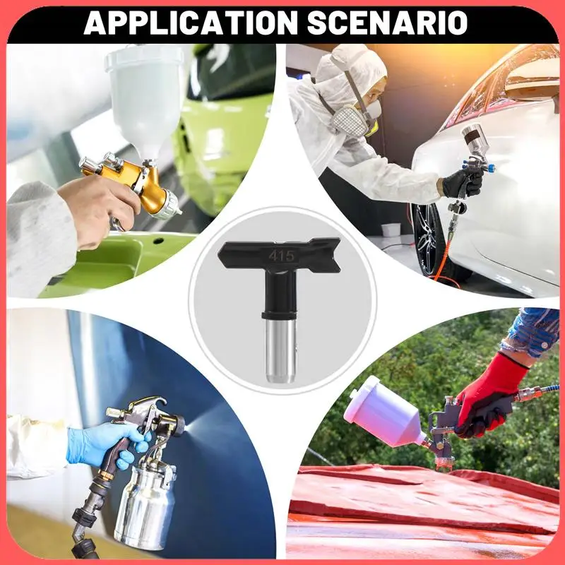 

AA89-8 Pieces Paint Sprayer Tips Reversible Spray Tip Airless Spray Nozzles Tips Airless Sprayer Spraying Machine Parts