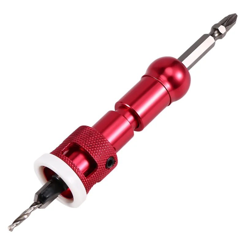 

High Quality-For Drill Presses Low Friction Depth Stop Drill Bits Carbide Tipped Countersink Drill Bits For Precise Countersinki
