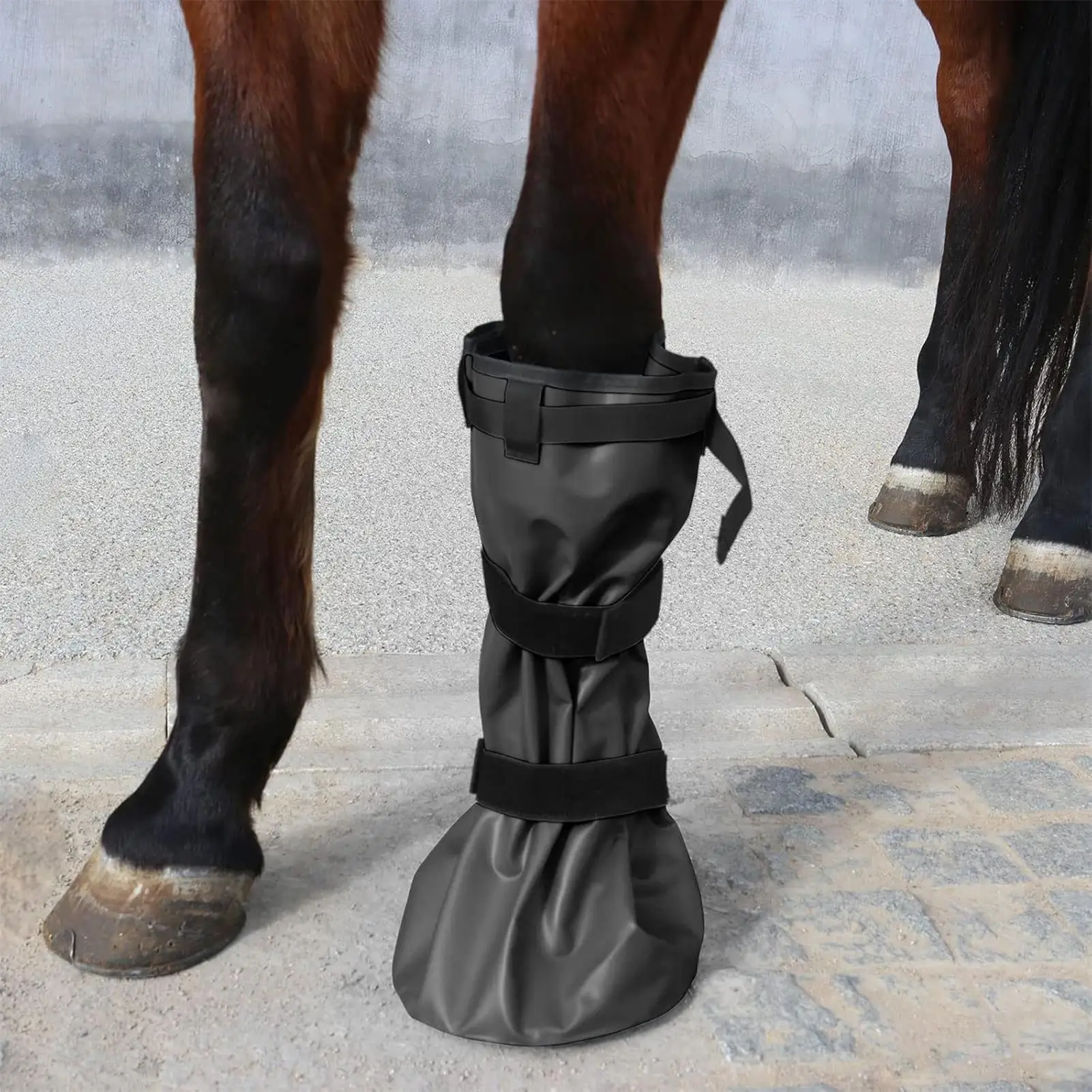 Horse Soaking Boot Hooves Relief Soaker Bag Multifunctional Hoof Soaking Bag For Stable Field Training Outdoor Racing Outing