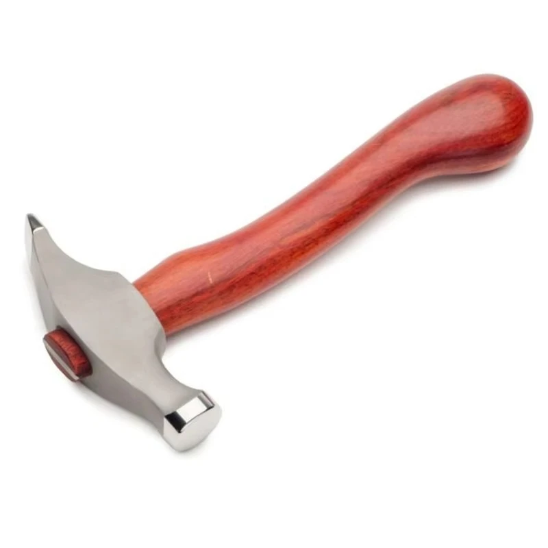 Round Flat & Cross-Peen Face Axe-Style Handle for Forging Heavy Wire Rod Sheet Metal Craft Fretz SH-1 Jeweler's Sledge Hammer
