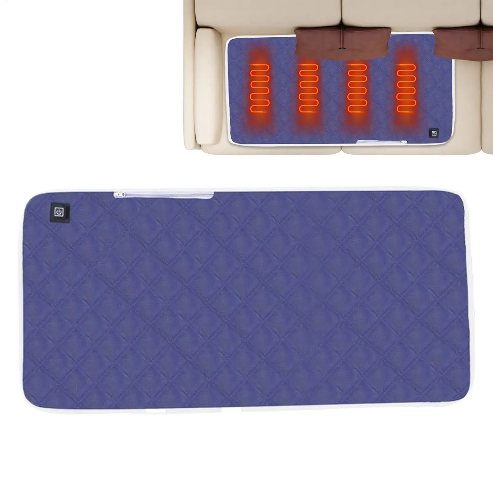 

Heated Seat Covers Portable Heated Bleacher Mat Stadium Seats Pad Heater Warmer Waterproof For Students Camping Outdoor