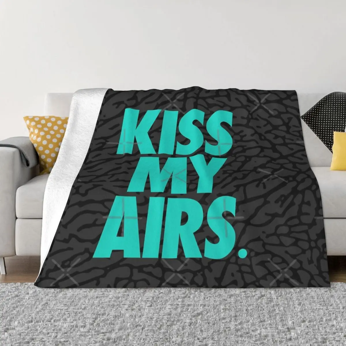 Kiss My Airs X Atmos Quilt Blankets Couple Blankets Home And Decoration Throw Blanket