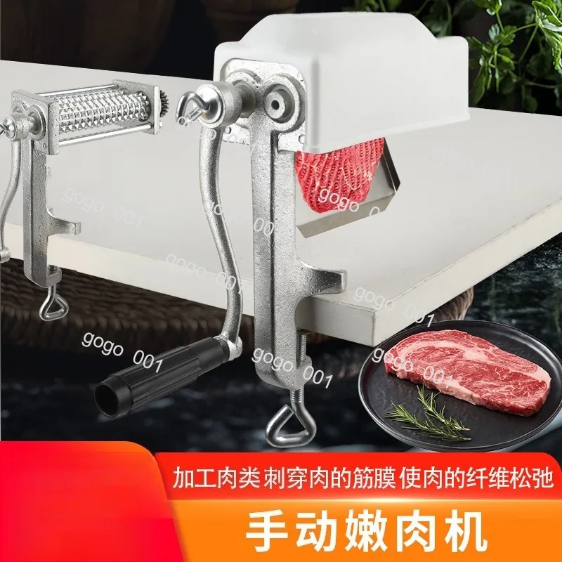 Manual Meat Tenderizer Tool Small Hand Held Meat Pounder for Home Kitchen Tenderizing