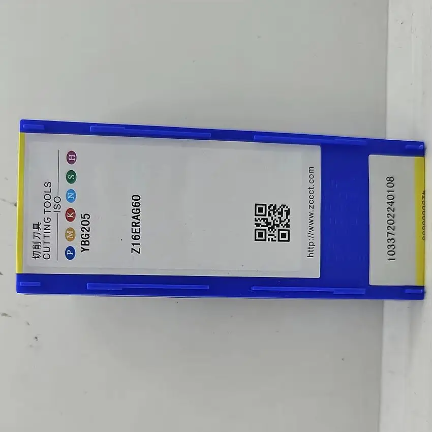 

Z16ERAG60 YBG205/Z16IRAG60 YBG205/Z16ERAG55 YBG205/Z16IRAG55 YBG205 ZCC.CT CNC blade carbide inserts turning tools 10pcs/box