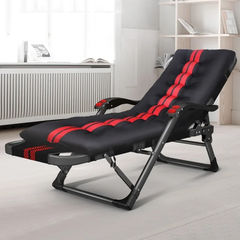 Silla plegable versátil para oficina, sillón reclinable multifuncional para playa, almacenamiento compacto y fácil