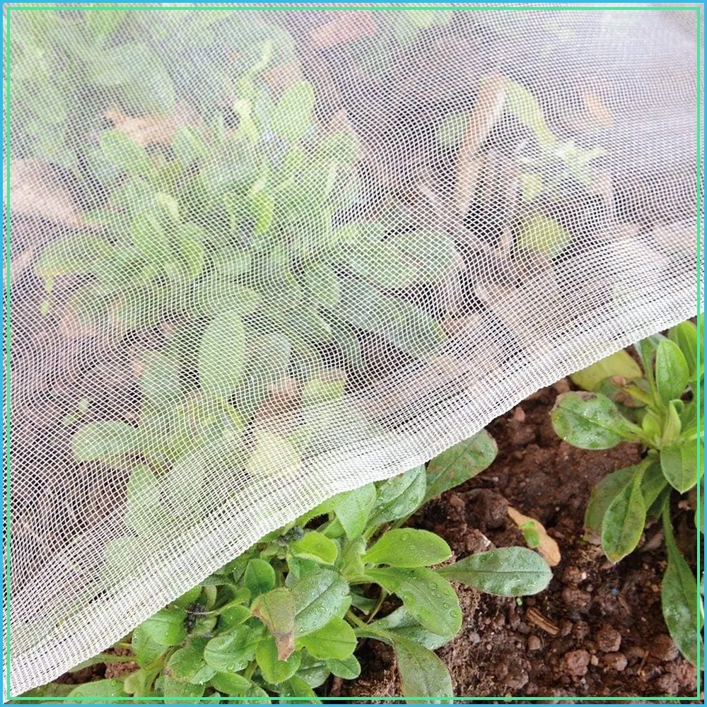 

Fine Mesh Bug Netting 10x100ft: Garden Pest Barrier for Vegetables, Fruits & Flowers