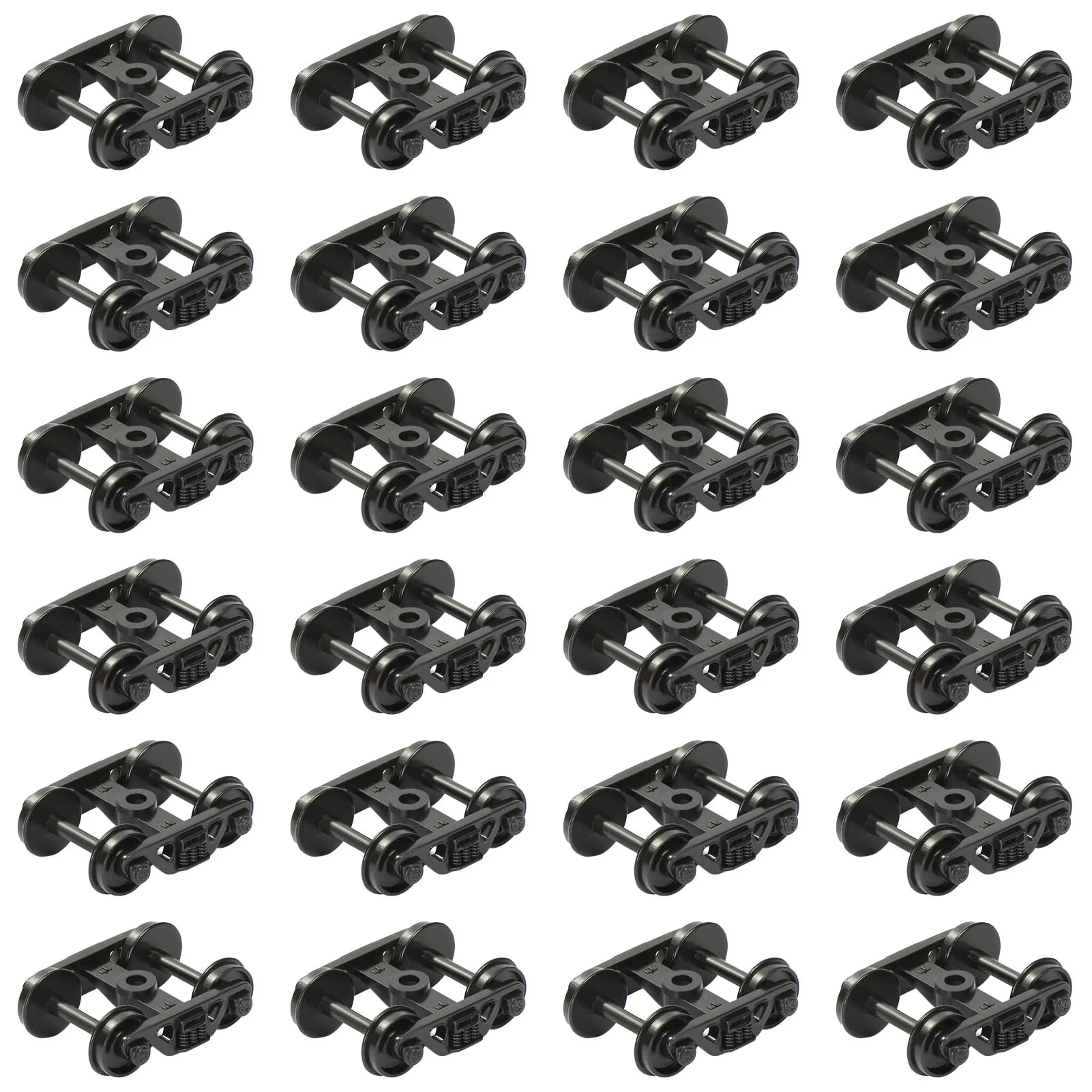 Evemodel 12pcs/24pcs Model Trains HO scale 1:87 Bearing Truck with 36\