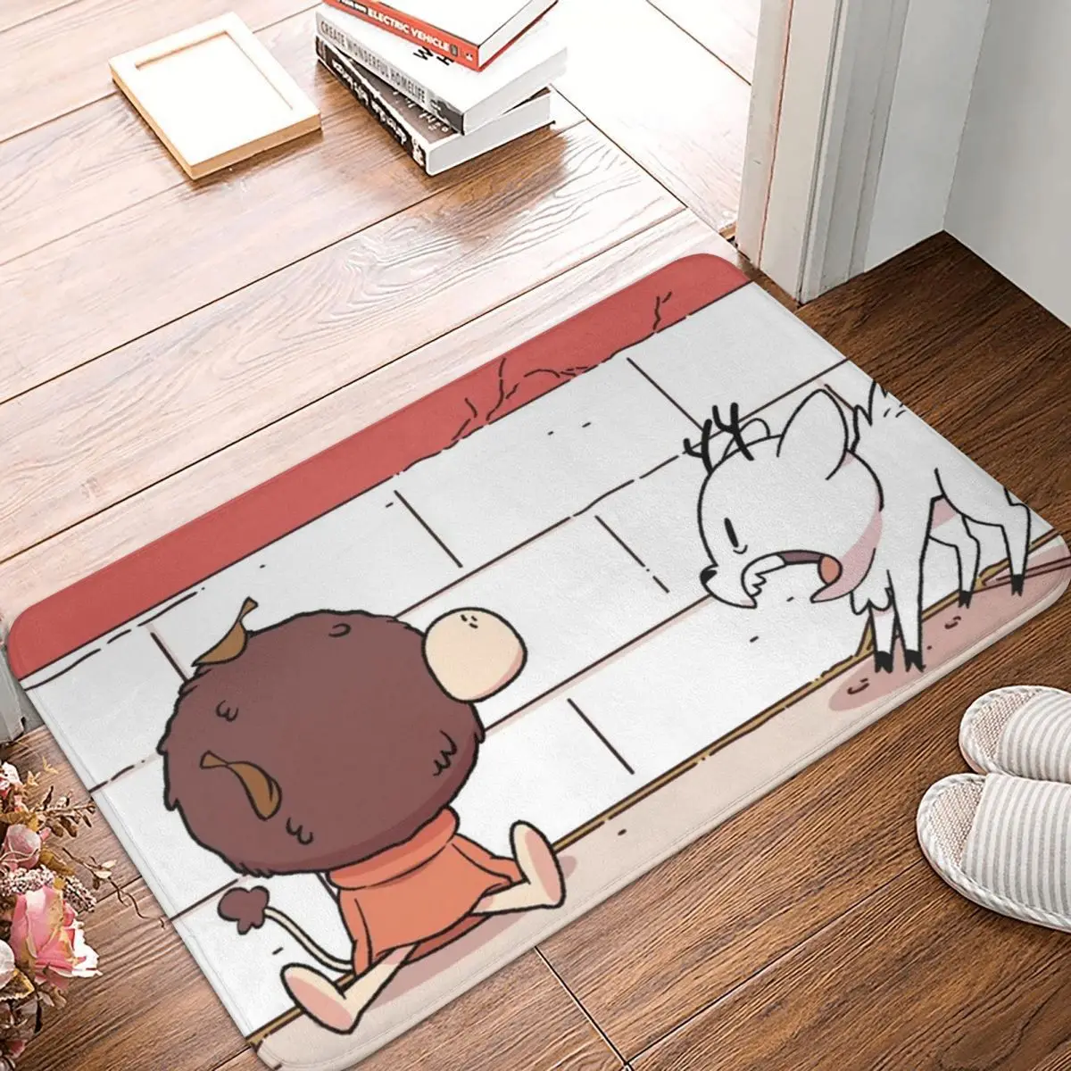 Thinking Anti-Slip Doormat Bath MatHilda Floor Carpet Entrance Door Rug Home Decor