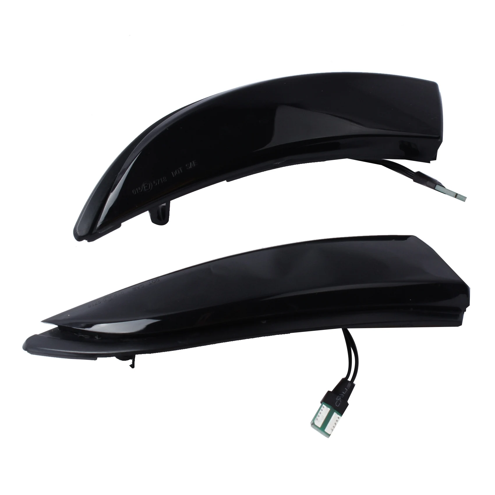 For Ford Fiesta MK7 2008-2017 Car LED Dynamic Side Rearview Mirror Light Turn Signal Indicator