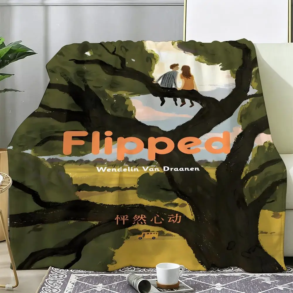 

Movie F-Flipped Throw Soft Warm Flannel Fleece Throw Blanket, Cozy Plush for Sofa Bed & All Seasons