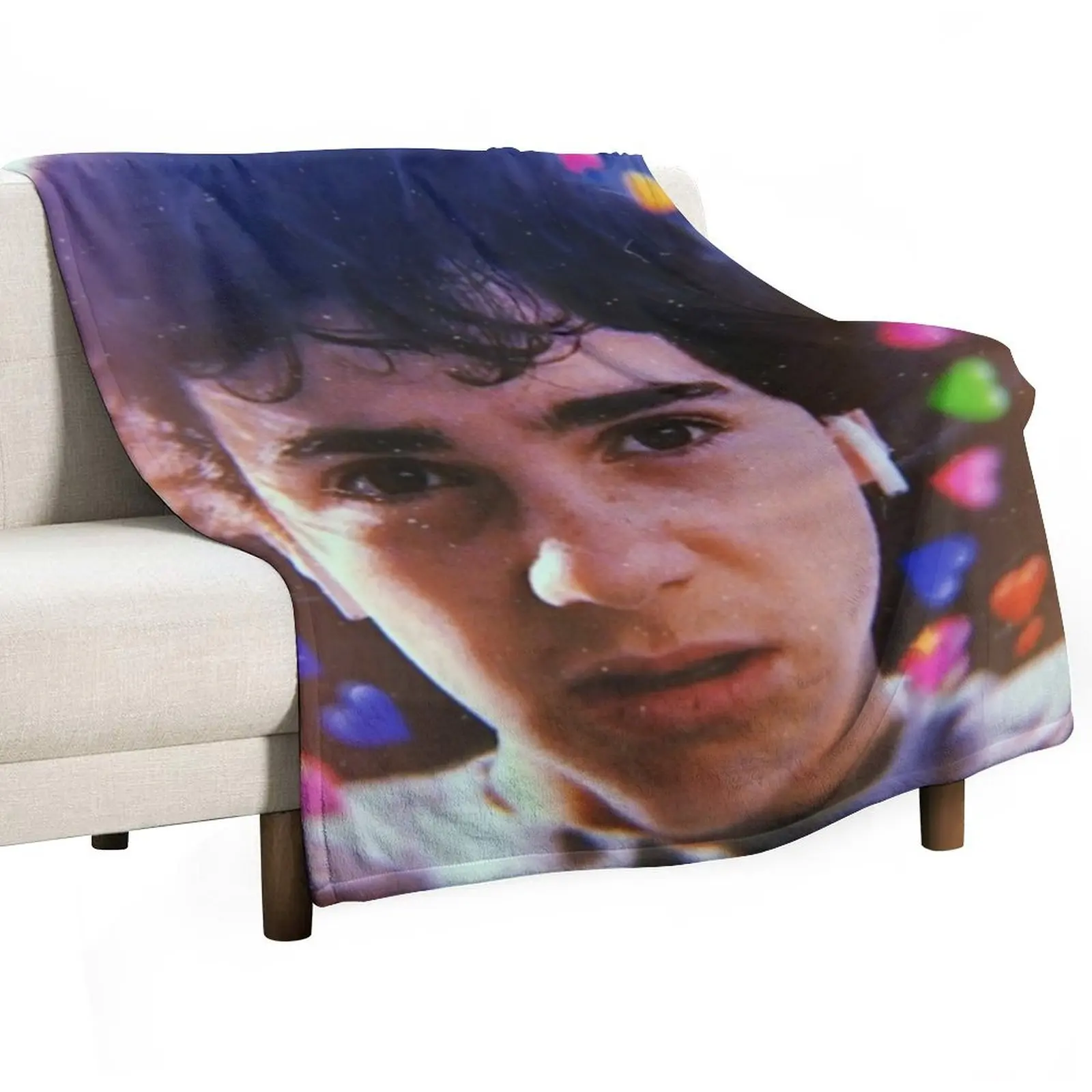 jack dylan grazer Throw Blanket cosplay anime wednesday Hairys Flannel warm for winter Extra Large Throw Blankets