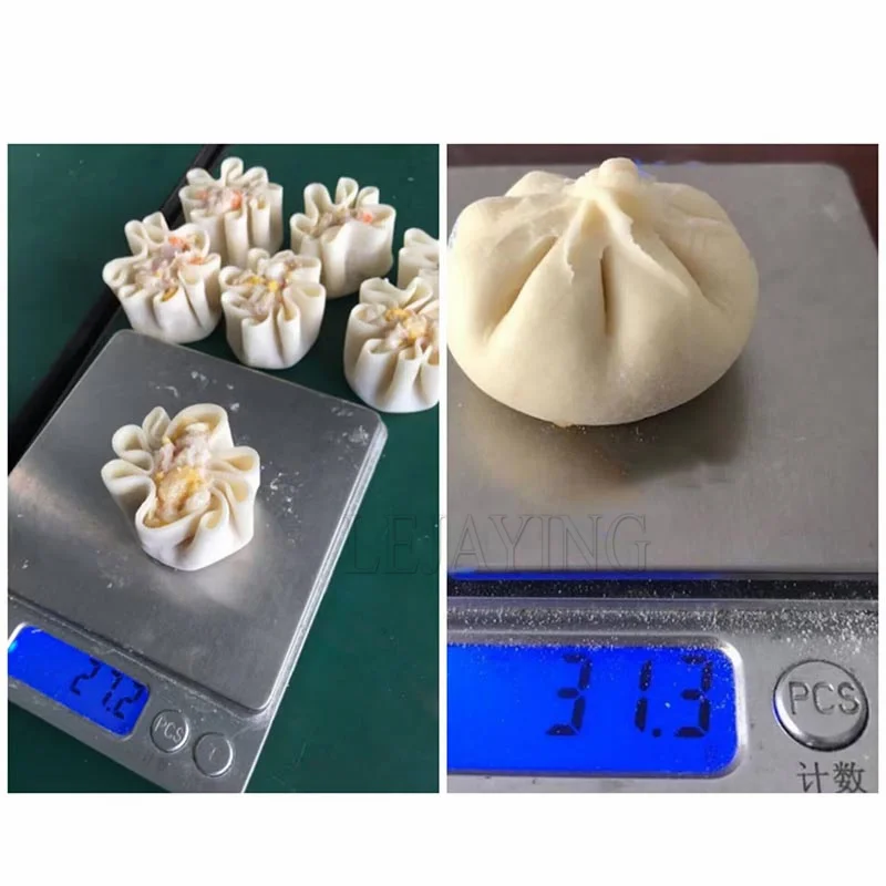 Small Steamed Dim Sum Making Wonton Wrapping Shaomai Siu Mai Maker Siomai Forming Machine