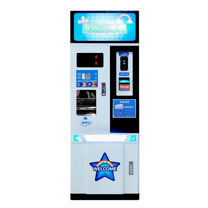 Coin Token Change Machine Bills to Coin Exchange Machine