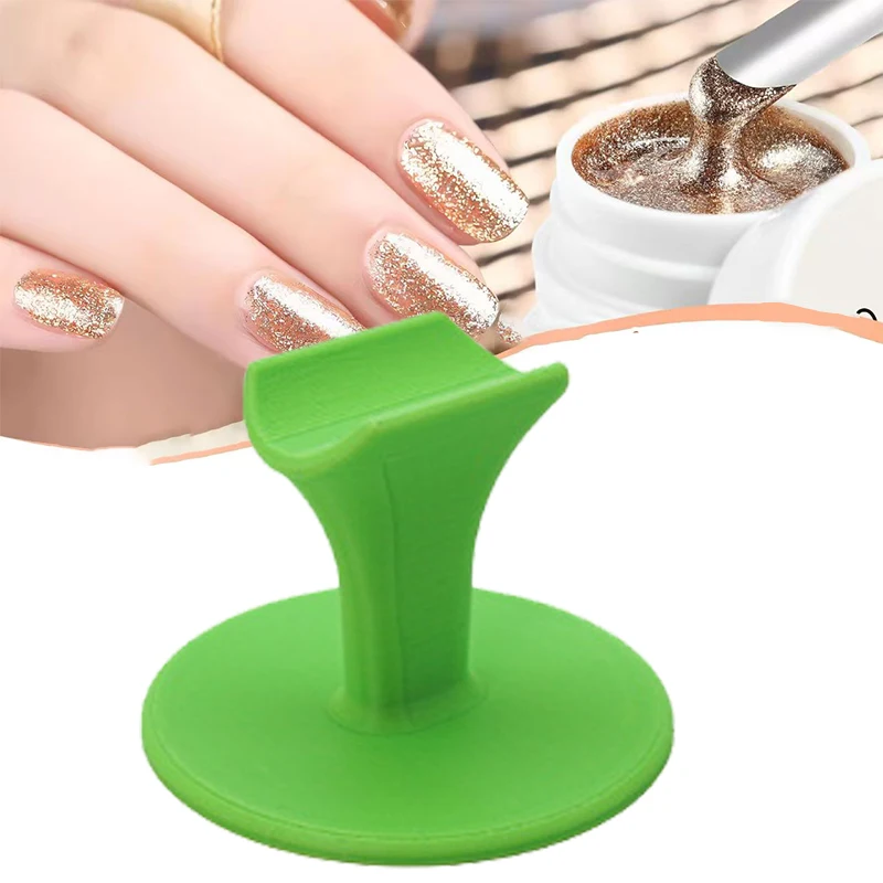 2026 3D Printed Manicure Finger Rest Plastic Nail Locator Portable Nail Art Fixing Holder